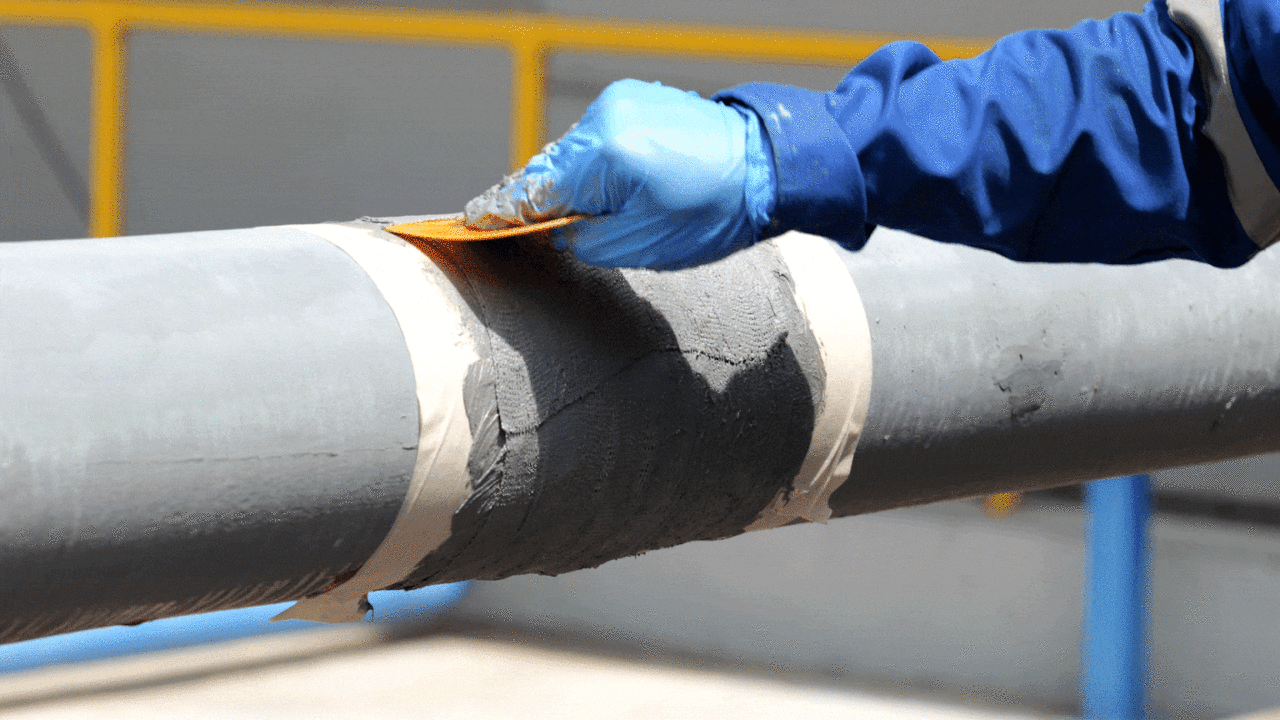 Cómo Reparar Tuberías con Fugas Activas (con video) 36 Smooth out the reinforced composite repair to obtain a pleasing finish