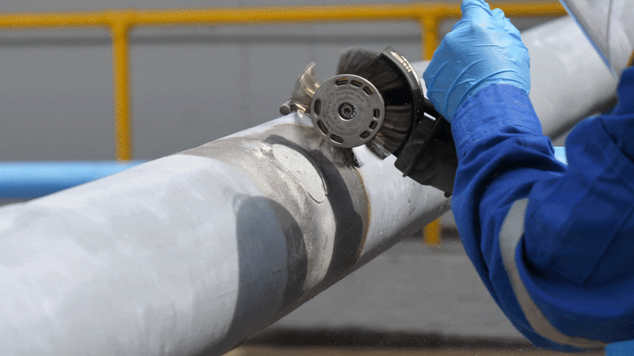 Cómo Reparar Tuberías con Fugas Activas (con video) 29 Surface preparation allows a more permanent leak repair