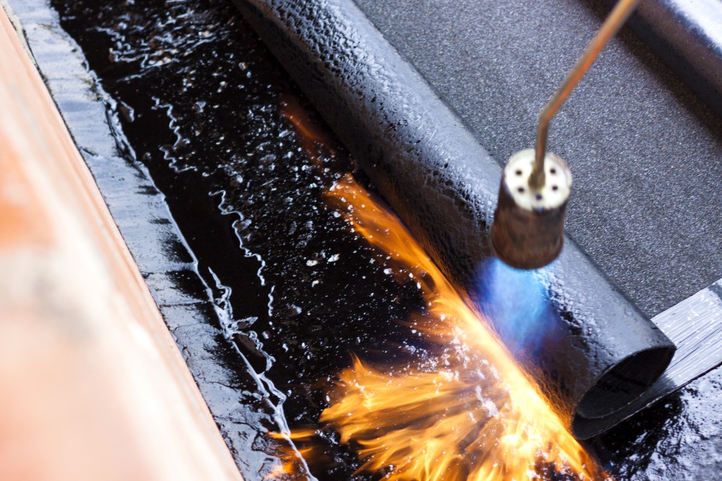 Roofing maintenance can involve dangerous hot work methods