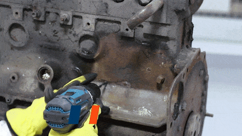 Cracked engine block repair: terminate cracks