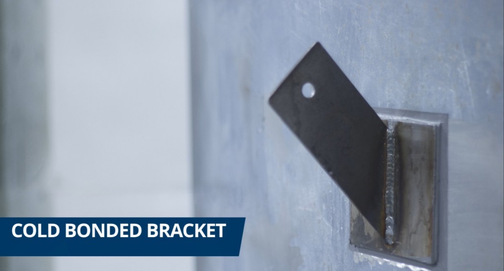 cold bonded bracket