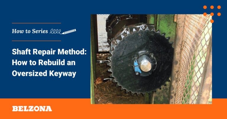 Shaft Repair Method: How to Rebuild an Oversized Keyway