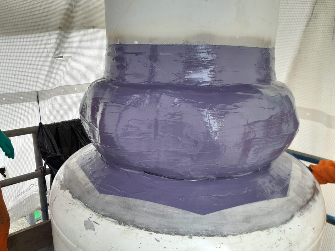 SF6 Leakage Sealed with Belzona SF6-FIX 