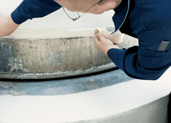 Tape the repair area