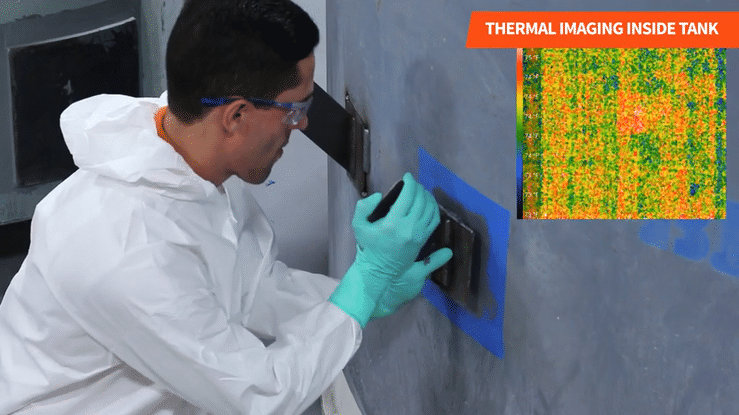 Metal bonding of the plate in place