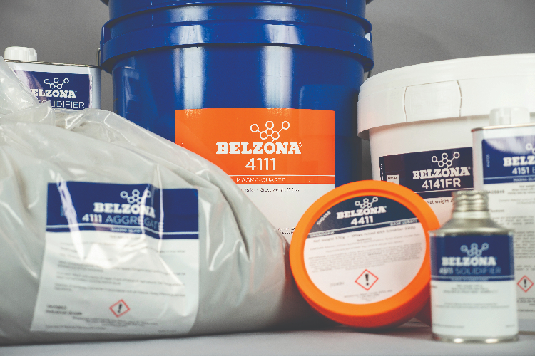 Belzona 4000 Series, epoxy concrete repair for concrete resurfacing