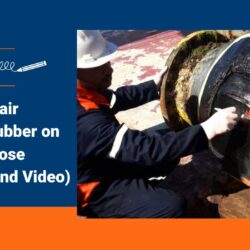 How To Repair Damaged Rubber on a Floating Hose
