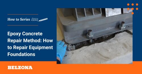 How to Repair Equipment Foundations - Epoxy Concrete Repair