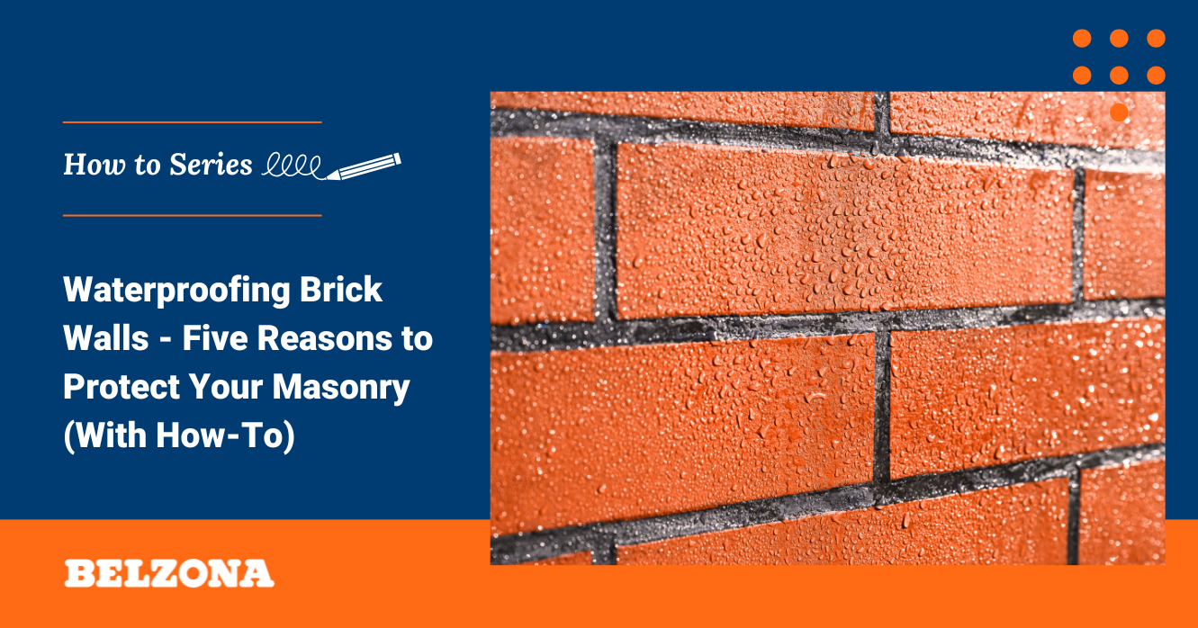 Read more about the article Waterproofing Brick Walls – Five Reasons to Protect Your Masonry (With How-To)