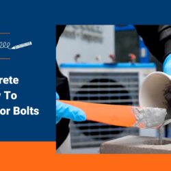 Epoxy Concrete Repair How To Install Anchor Bolts in Concrete