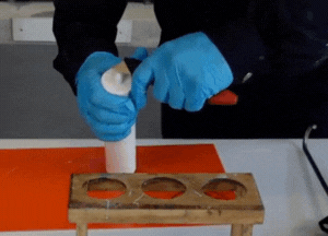 Alternative application for epoxy concrete repair to secure loose anchor bolts