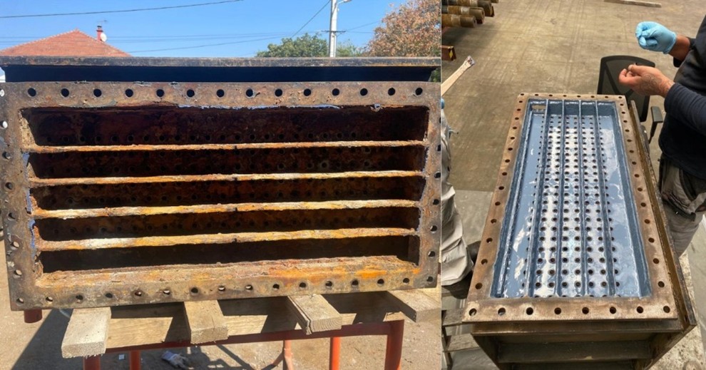 Heat exchanger at hydropower station protected for the long term with Belzona systems