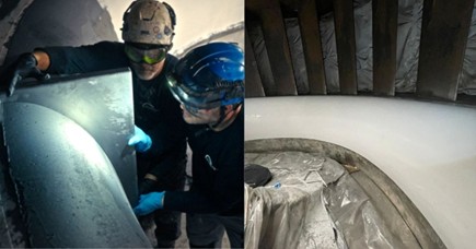 Spillway repaired and protected with Belzona 1000 Series systems