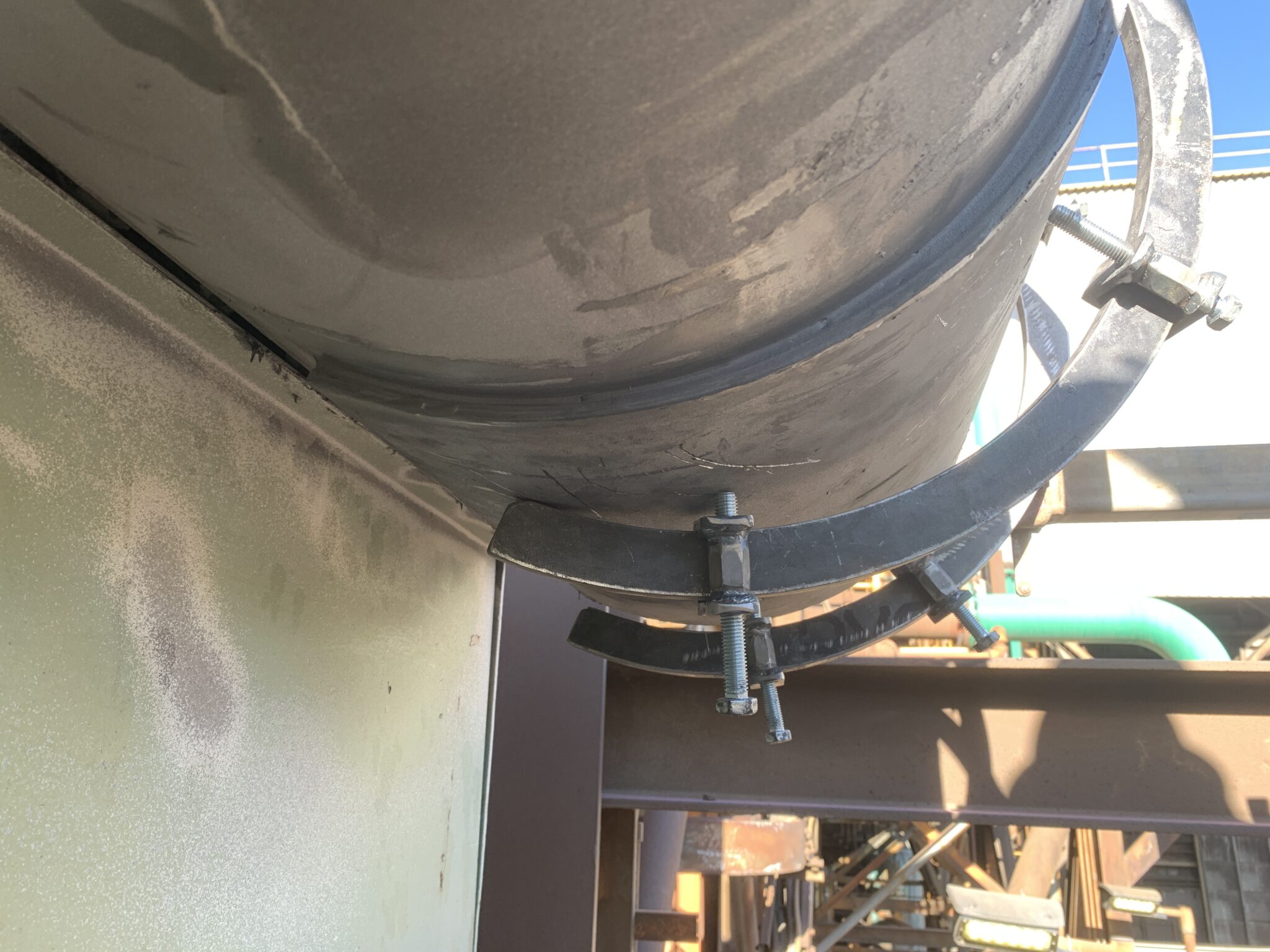 Completed cold plate bonding repair