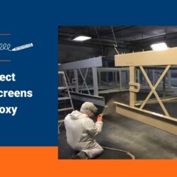 How to Protect Traveling Screens Using an Epoxy Coating